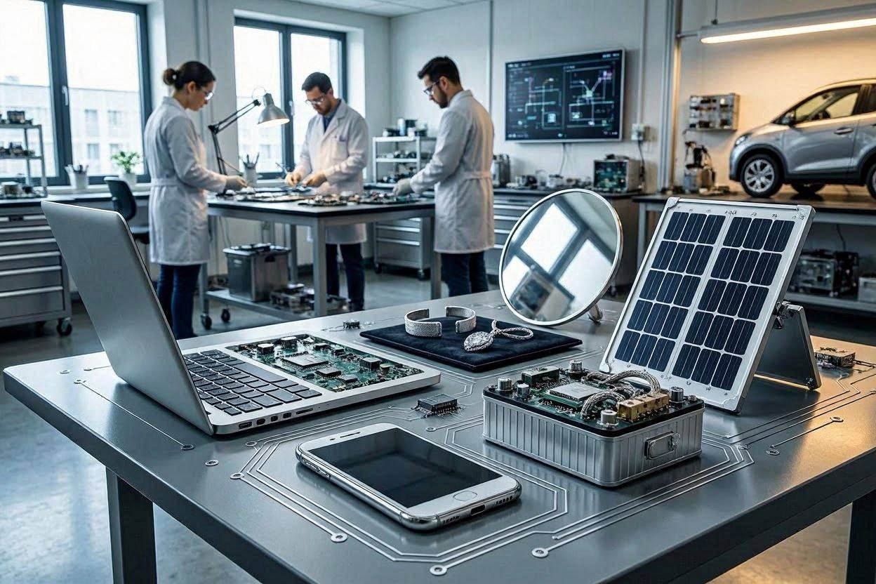 Silver in Modern Life: Technology and Materials