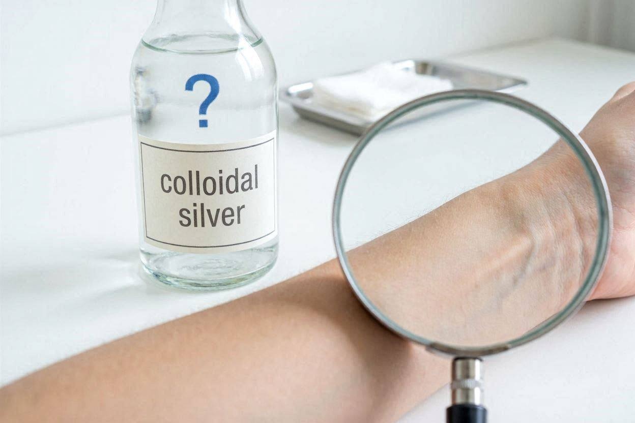 Will Colloidal Silver Turn Me Blue? Argyria Explained